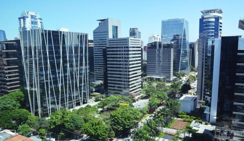 Faria Lima Avenue, in São Paulo, Brazil, where Pismo's new headquaters is located